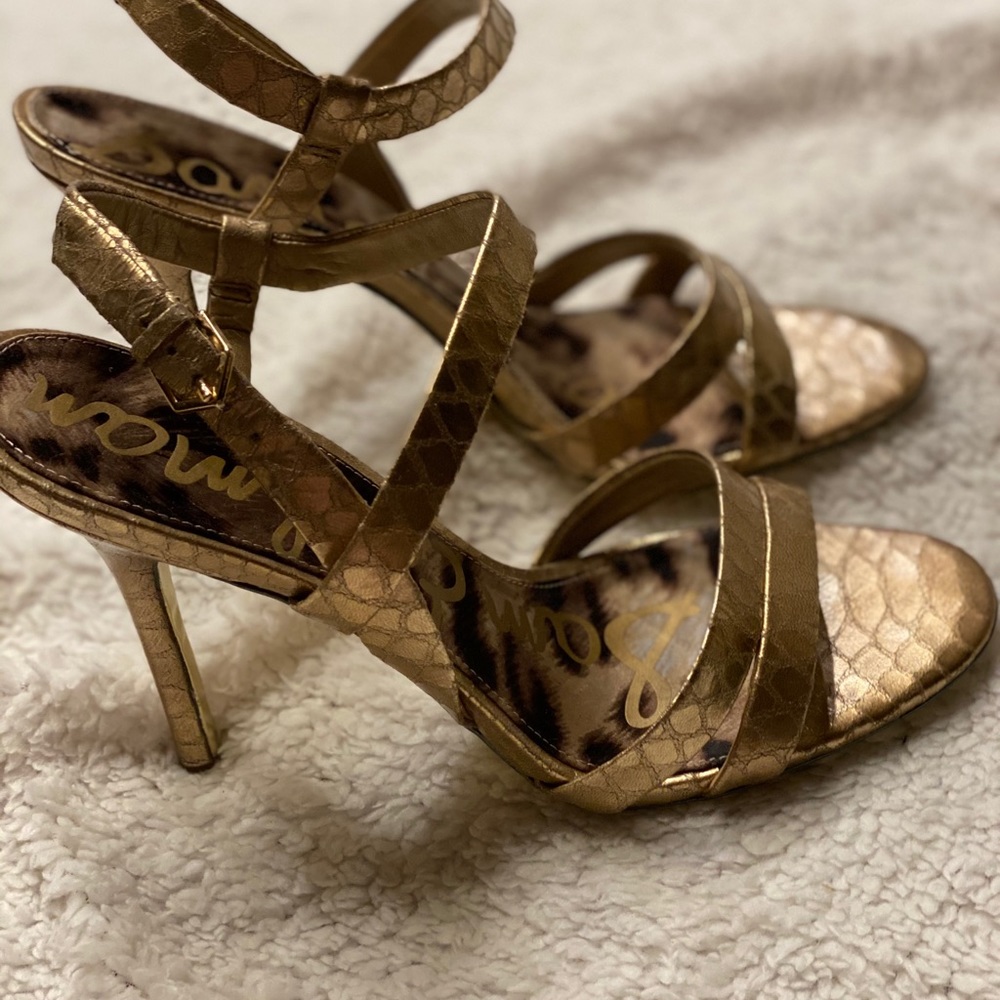 Sam Edelman Abbott snakeskin sandal - Picture 4 of 6